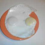Яишница из индюшиного яйца